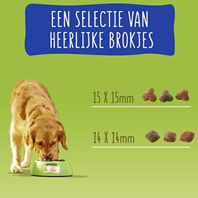 Purina Bonzo Menubrokken hondenvoer met kip/rundsmaak 15 kg Purina Bonzo Menubrokken hondenvoer met kip/rundsmaak 15 kg