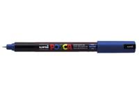 Uni-Posca Posca marker, afm pc-1mr, lijndikte 0,7 mm, extra-fijn, blauw, 1 stuk - thumbnail
