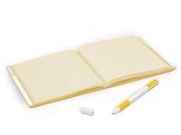 LEGO Notebook with Pen Yellow - thumbnail
