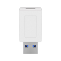 Goobay super speed adapter usb-a 3.2 > usb-c (wit) - thumbnail
