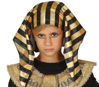 Farao Kostuum Kind Amon Zwart - thumbnail