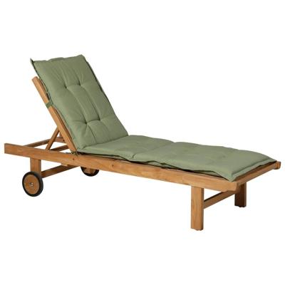 Madison Sunlounger 200 x 65 cm sage Madison Sunlounger 200 x 65 cm sage