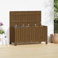 Tuinbox 115x49x60 cm massief grenenhout honingbruin - thumbnail