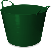 vPlast Emmer V-Trug Flexi 65 l Groen - thumbnail