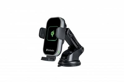 Verbatim Inductie lader 15 W FWC-02 Qi Fast Wireless Car Charger 49553 Uitgangen Magnetische aansluiting Zwart