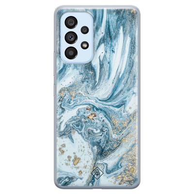 Samsung Galaxy A33 siliconen hoesje - Marble sea