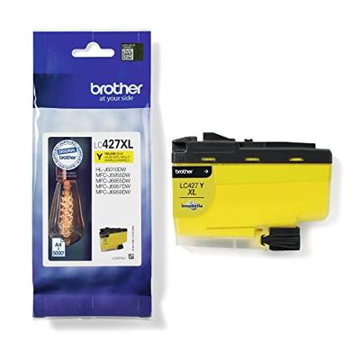 Brother inktcartridge, 5.000 pagina's, OEM LC-427XLY, geel Brother inktcartridge, 5.000 pagina's, OEM LC-427XLY, geel