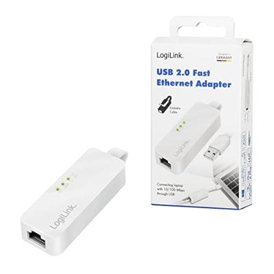 LogiLink UA0144B Netwerkadapter 100 MBit/s USB-A 2.0, RJ45 LogiLink UA0144B Netwerkadapter 100 MBit/s USB-A 2.0, RJ45