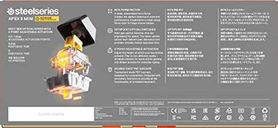 SteelSeries Apex 9 Mini Gaming toetsenbord