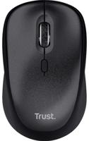 Trust TM-201 Muis Radiografisch Optisch Zwart 4 Toetsen 1600 dpi Geluidsarme toetsen - thumbnail
