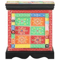 Nachtkastje 40x35x45 cm massief mangohout mango - thumbnail