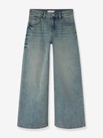 NAME IT wijde skater jeans voor meisjes van gerecycled katoen jeansblauw - thumbnail