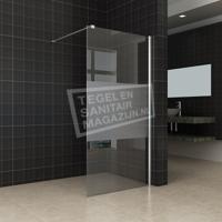 Inloopdouche Miami 120x200cm Antikalk Helder/Mat Glas Chroom Profiel 10mm Veiligheidsglas Easy Clean - thumbnail