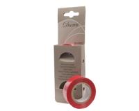Decoris Raamtape rol 2x1000cm rood 2st - thumbnail