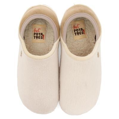 Hot Potatoes 67844 Dames Pantoffel Grey 37