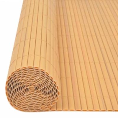 VidaXL Tuinafscheiding dubbelzijdig 110x300 cm geel VidaXL Tuinafscheiding dubbelzijdig 110x300 cm geel