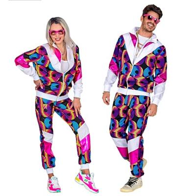 Trainingspak Disco Fever 80&apos;s Unisex - thumbnail