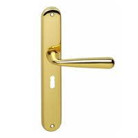 Deurkr.Yvonne schild sl.gat 56 mm mess. gelak - thumbnail