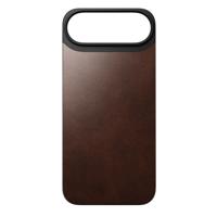 Nomad Magnetic Horween leather back iPhone Air - Rustic Brown - thumbnail