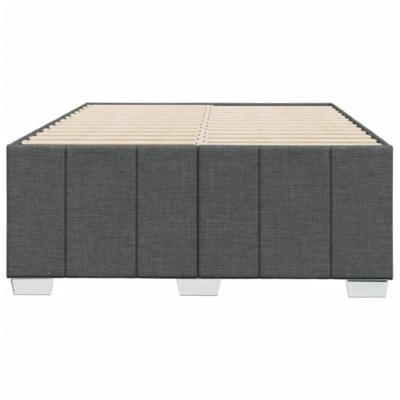 Bedframe zonder matras 120x190 cm stof donkergrijs