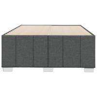 Bedframe zonder matras 120x190 cm stof donkergrijs - thumbnail