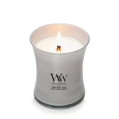WoodWick medium candle limited edition candescent coast silver