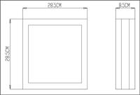 Deko Light Scuti I Scuti I Wandopbouwarmatuur E27 11 W Zilver - thumbnail