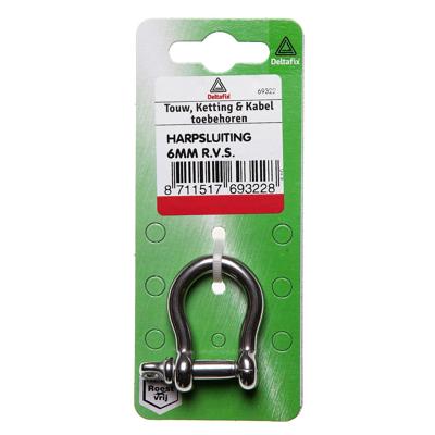 Harpsluiting 8mm rvs Deltafix - Deltafix Harpsluiting 8mm rvs Deltafix - Deltafix
