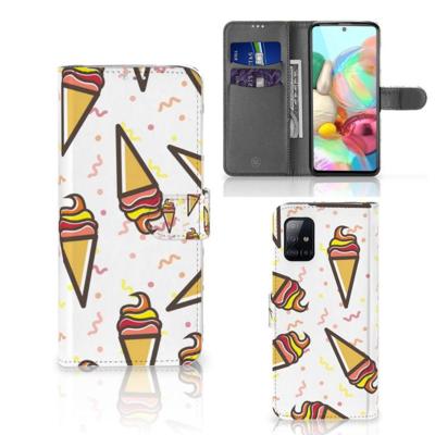 Samsung Galaxy A71 | Book Cover | Icecream