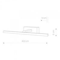 Lyora Led spiegellampVan Gogh 45,5cm chroom - 10289 - thumbnail