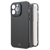 Black Rock 360 Glas Cover Voor Apple IPhone 15 Pro Max Real Carbon - thumbnail