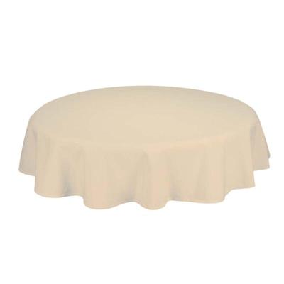 Tafelkleden Rond Ivory Geel 163cm Ø - Treb SP