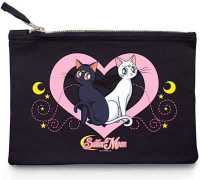Sailor Moon Cosmetic Case - Luna & Artemis