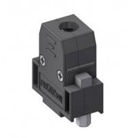 Deltron Connectors CTL09RUN4 Aantal polen: 9 Plastic 180 ° Zwart 1 stuk(s) - thumbnail