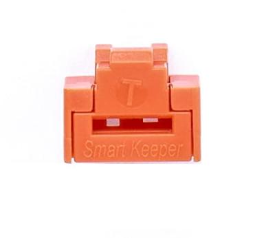 Smartkeeper NL03PKOR RJ45 LAN-poortslot Set van 10 stuks Oranje Incl. 1 sleutel - thumbnail