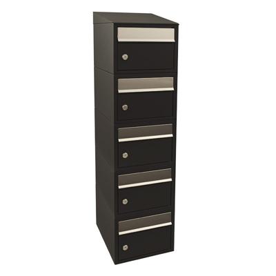 Stoer! Brickset 5-Hoog Met Dak Zwart - 40215070_1x5d