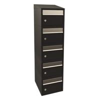 Stoer! Brickset 5-Hoog Met Dak Zwart - 40215070_1x5d - thumbnail