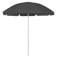 VidaXL Strandparasol 240 cm antracietkleurig - thumbnail