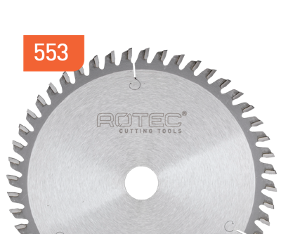 Rotec HM zaagblad voor handmachines, ø160x2,2x20mm Z=48 WZ - 5530136 - 553.0136