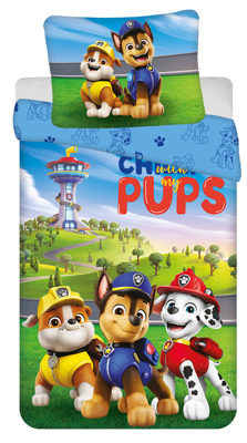Paw Patrol dekbedovertrek 140 x 200 cm - 70 x 90 cm (polyester) Paw Patrol dekbedovertrek 140 x 200 cm - 70 x 90 cm (polyester)