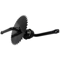 Alpina crankset one-piece 12 black - thumbnail