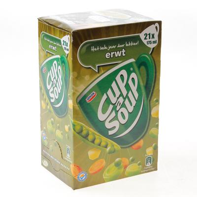 Unox cup-a-soup Erwten - 21 zakjes