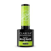 Claresa rainbow jello base coat lime 5ml - thumbnail