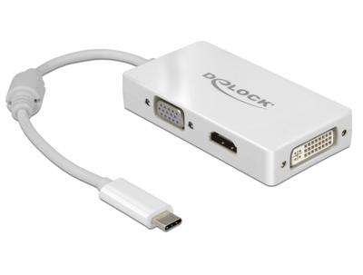 DeLOCK USB-C > VGA / HDMI / DVI adapter DeLOCK USB-C > VGA / HDMI / DVI adapter