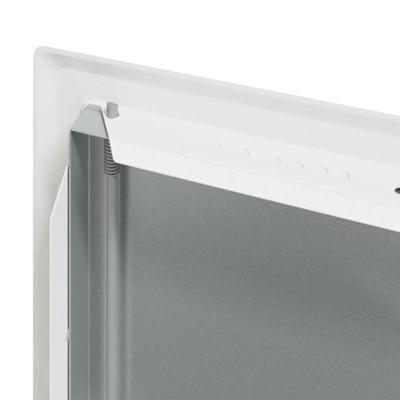 Toegangs paneel Wit 50 x 50 cm staal