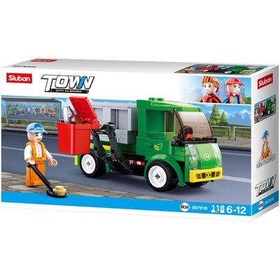 Sluban City cleaner vuilniswagen (m38-b0781b)