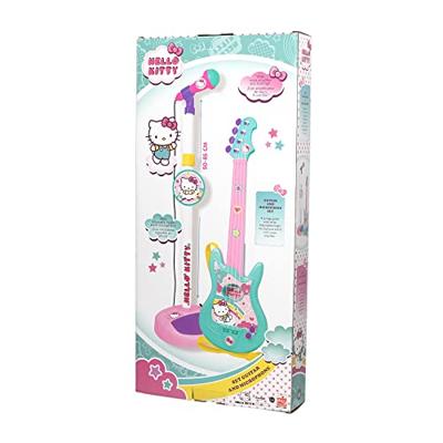 Kindergitaar Hello Kitty Microfoon Kindergitaar Hello Kitty Microfoon