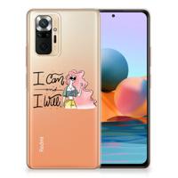 Xiaomi Redmi Note 10 Pro Telefoonhoesje met Naam i Can - thumbnail