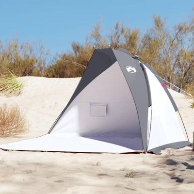 Strandtent 268x223x125 cm 185T taft grijs