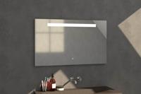 Brauer Garnet Spiegel - Rechthoekig - 120 cm - met Directe LED-Verlichting - Dimbaar - met Touchbediening - thumbnail